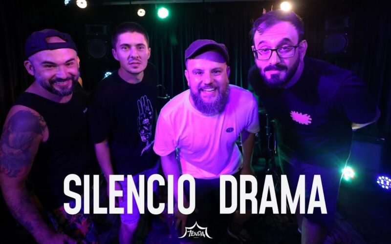 Participação da banda Silêncio Drama no Studio Tenda