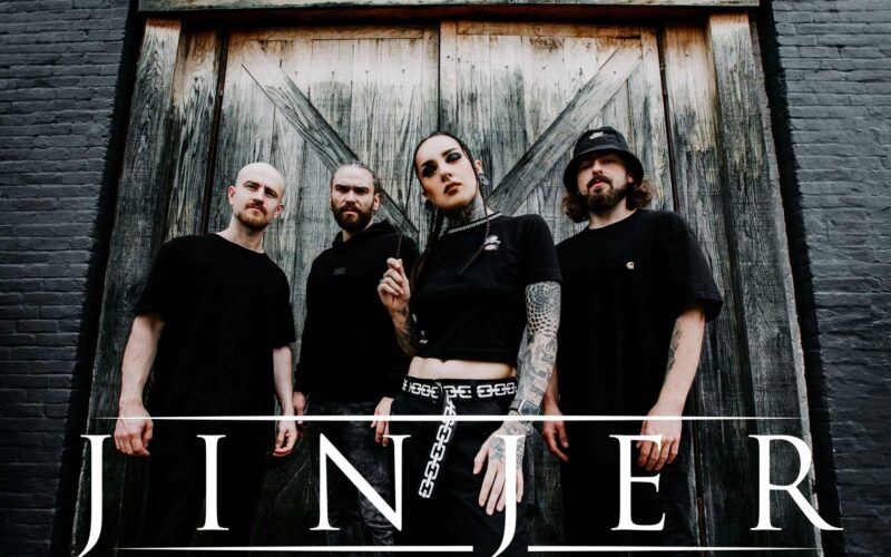 Contagem regressiva para o show da banda ucraniana Jinjer em Curitiba no mês que vem